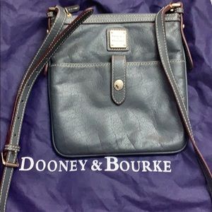 Dooney and Burke Gray/blue crossbody